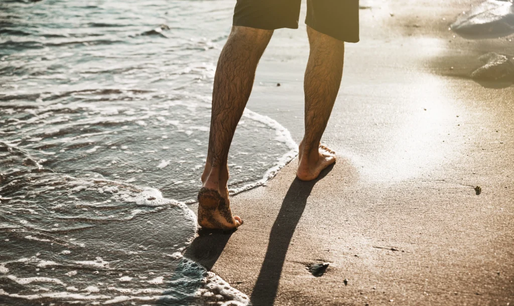 Caminhando na Praia