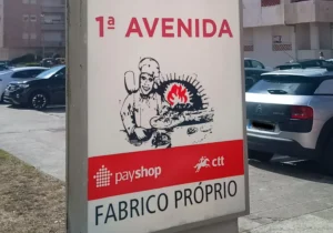 Ponto CTT, Payshop, Praia da Amorosa, Chafé, Viana do Castelo, Portugal.