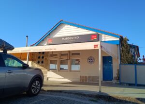 Restaurante Mardentro na Praia da Amorosa, no norte de Portugal